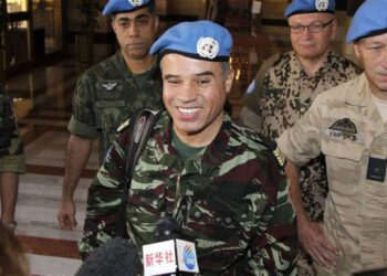 UN monitors in Syria