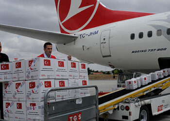 Myanmar-bound Turkish plane