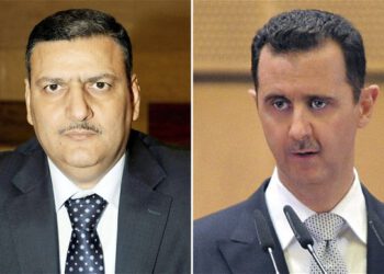 Riyad Hijab and Assad