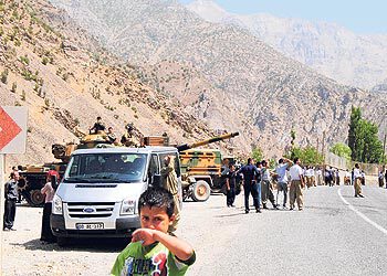 attacks in the southeastern province of Hakkari