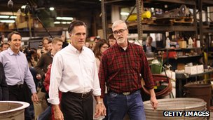 Factory visits are a staple of US campaigns