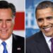 Obama and Romney