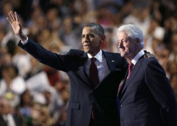 U.S. President Bill Clinton & U.S. President Barack Obama