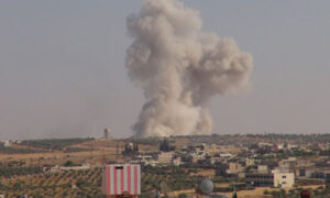 Syrian fighter near Idlib