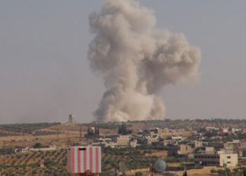 Syrian fighter near Idlib