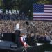 Umongameli waseMelika uBarack Obama uthetha kumsitho wephulo eThe Oval kwiYunivesithi yaseOhio State eColumbus