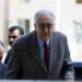 UN-Arab League peace envoy for Syria Lakhdar Brahimi arrives for a joint news conference in Amman