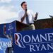 Republican presidential nominee Mitt Romney speaks during a campaign rally at Shawnee State University in Portsmouth, Ohio