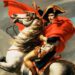 Napoleon on Horseback at the St Bernard Pass by Jacques-Louis David