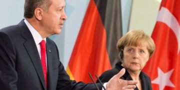 Bundeskanzlerin Merkel empfaengt tuerkischen Ministerpraesidenten Erdogan