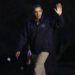 U.S. President Barack Obama waves as he returns to the White House in Washington