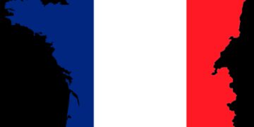 French-flag-map