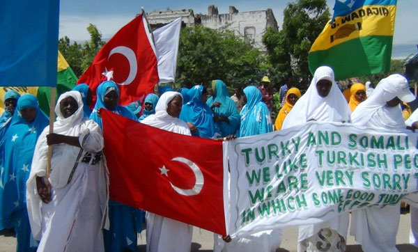 Support from Somali Women for Turkey