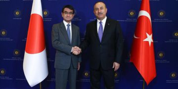 Turkey Tribune - The visit of Foreign Minister Taro Kono of Japan to Turkey, 28 December 2017