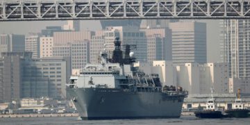 British warship arrives in Tokyo as UK expands presence in Asian waters