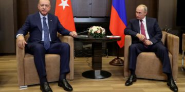 Встреча Эрдогана и Путина в Сочи завершилась