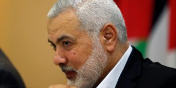 Haniyeh said Hamas had detected “positive changes” on the ground in the West Bank as a result of reconciliation talks with rival Palestinian faction Fatah (AFP)