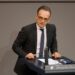 German Foreign Minister Heiko Maas speaks during a session at the Bundestag (lower house of parliament) in Berlin, Oct. 30, 2020. (AFP Photo)