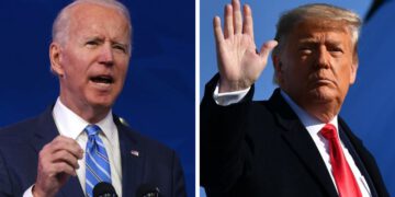 خداحافظی ترامپ و ورود بایدن به واشنگتن