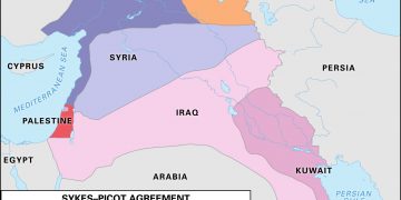 Map-Sykes-Picot-Agreement