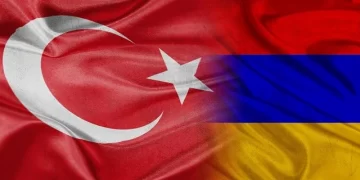 Türkiye-Armenia Flag