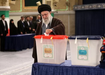 The religious leader of Iran Sayyid Ali Khamenei