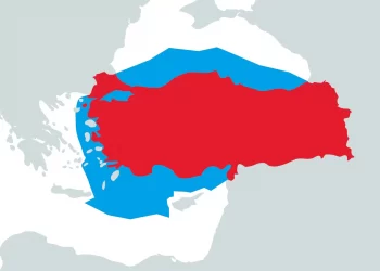 Turkey's Blue Homeland Doctrine Map