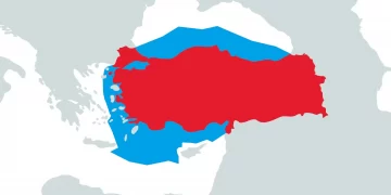 Turkey's Blue Homeland Doctrine Map