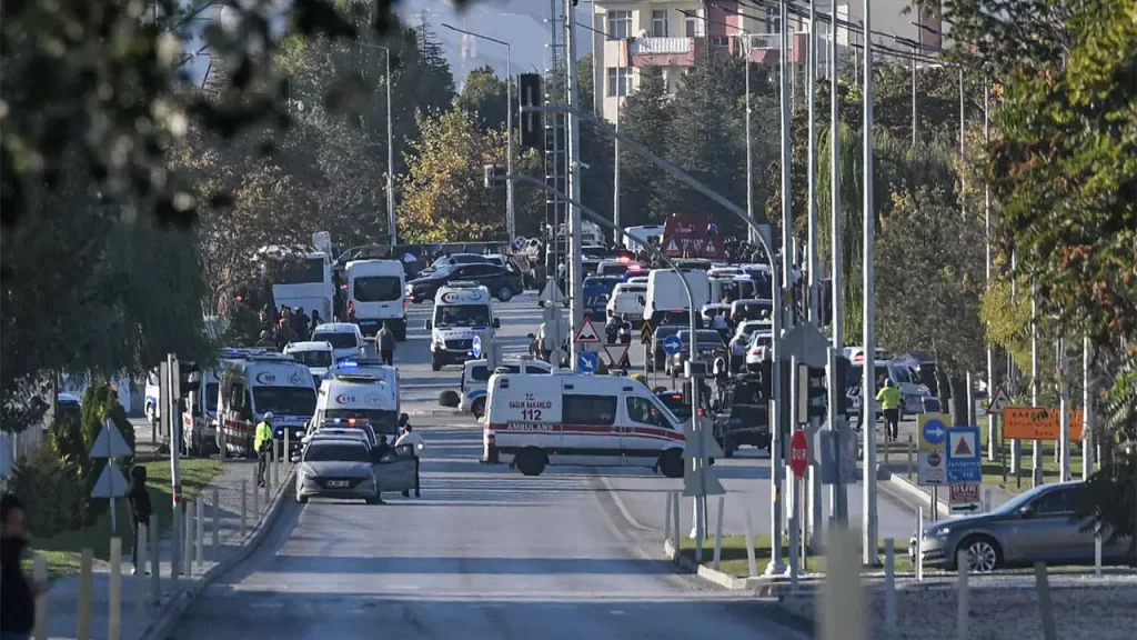 Tusaş explosion in Ankara