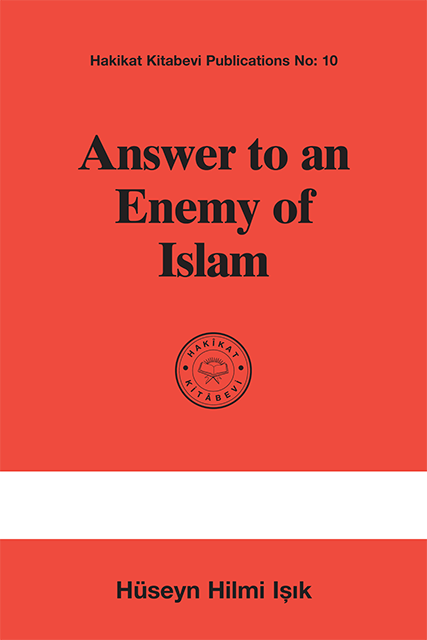 Answer to an Enemy of Islam cover